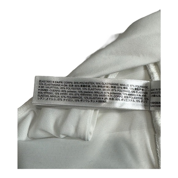 Amazon Essentials Sports Bra White Size M - Picture 2 of 5